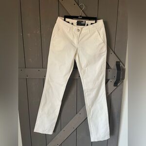 Love Moschino Women's Cream Straight Leg Pants